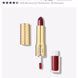 Tarte the lip sculptor lipstick and gloss
